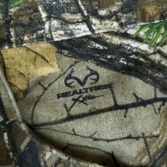 Wrangler ProGear Pants Mens 36x30 Brown Camo Realtree Nylon Reinforced Hunting - Picture 7 of 15